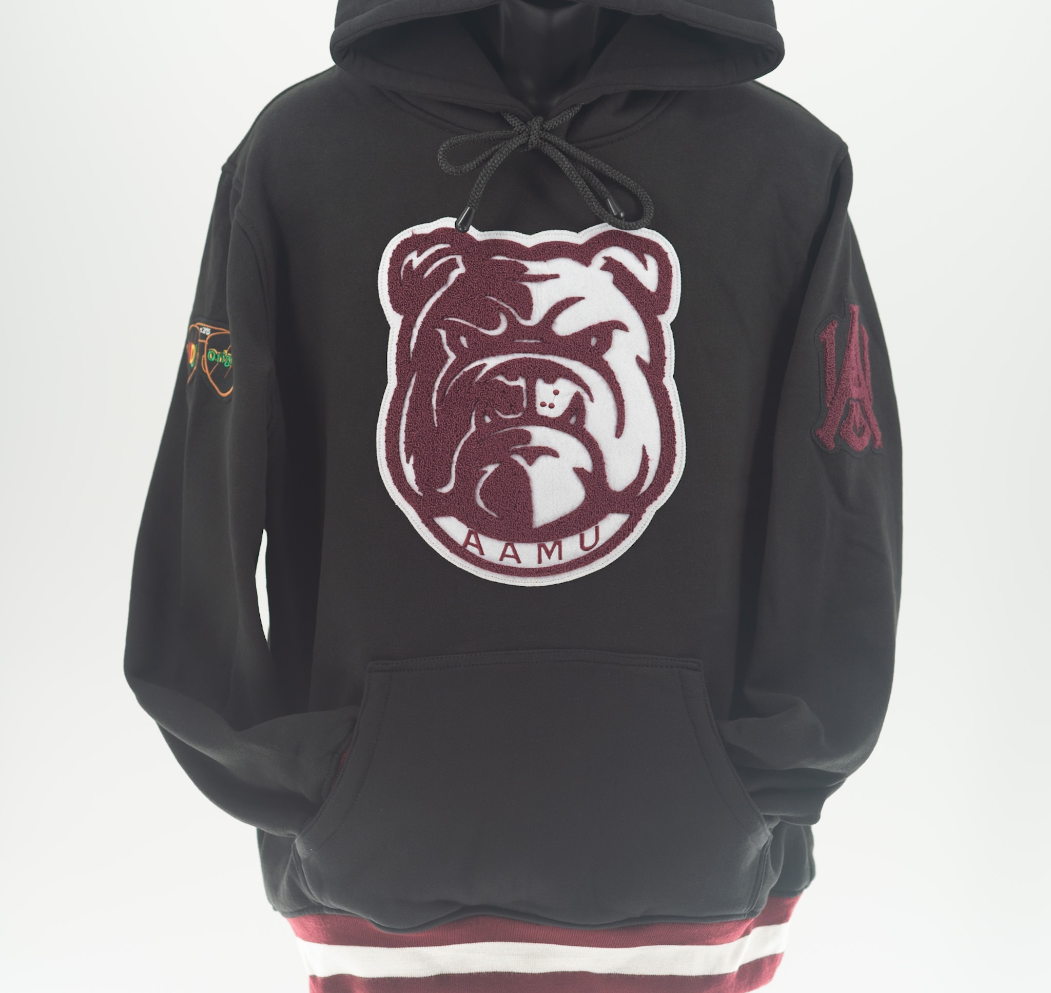Alabama A&M University Black Mascot Hoodie